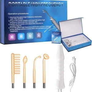 mysweety portable facial wand for high frequency treatment