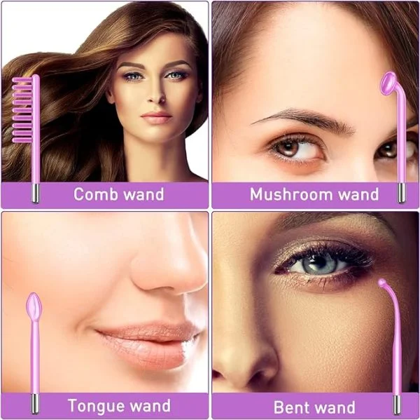 YouMate High Frequency Facial Wand For Skin Care and Scalp treatment