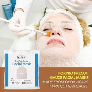 pre cut forpro facial mask facial gauze for high frequency2