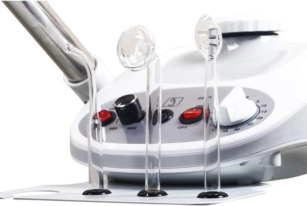 professional estheticians facial steamer with high frequency facial option