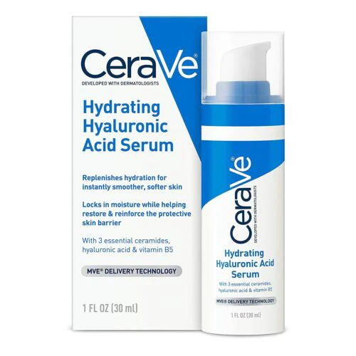 Cerave hyaluronic acid serum for microneedling