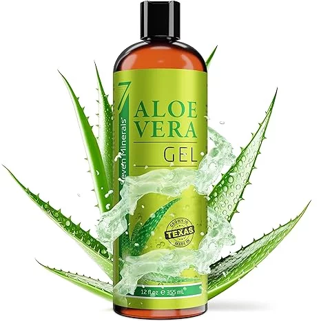 Seven Minerals Organic Aloe Vera Gel